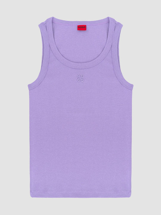 Hugo Boss Women's Blouse Sleeveless Purple