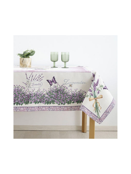 Dimeco Tablecloth 8255 Purple 140x180cm