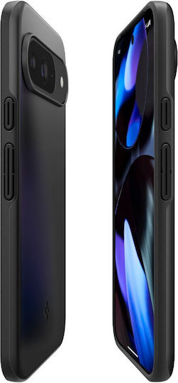 Spigen Thin Fit Umschlag Rückseite Silikon 1.55mm Schwarz (Google Pixel 9 / 9 Pro)