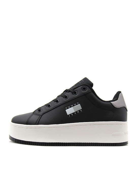 Γυναικεία Flatforms Sneakers Μαύρο