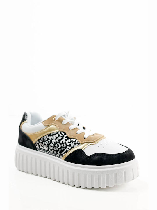 Ligglo Femei Chunky Sneakers Negru