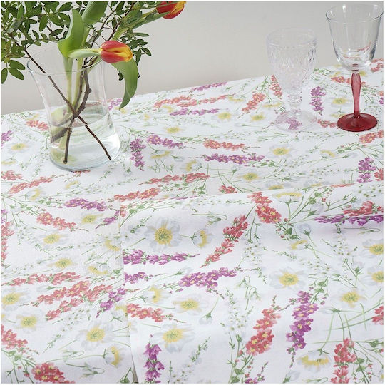 Dimeco Ράνερ Fleur Πολύχρωμο 40x160εκ.