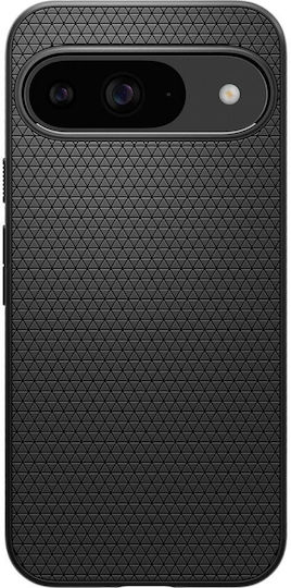 Spigen Liquid Air Back Cover Σιλικόνης / Πλαστικό Ανθεκτικό Μαύρο (Google Pixel 9 / 9 Pro)