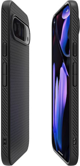Spigen Liquid Air Back Cover Σιλικόνης Μαύρο (Google Pixel 9 / 9 Pro)