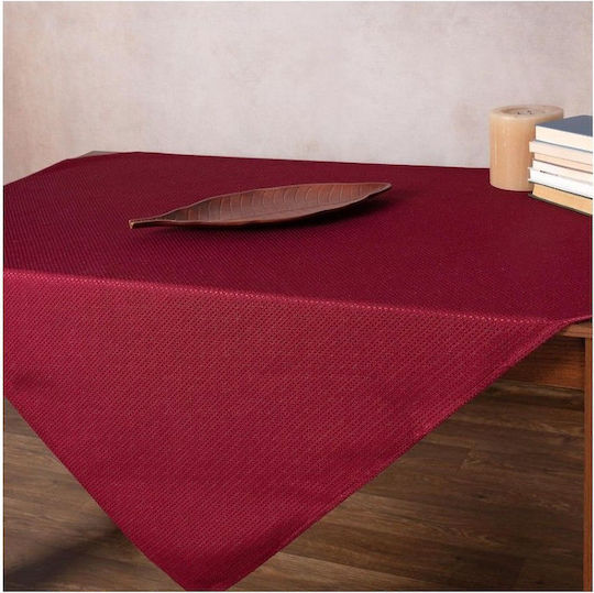 Silk Fashion Tablecloth Nelly Bordeaux 150x270cm