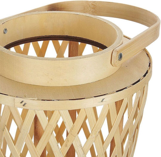Beliani Bamboo Lantern Beige