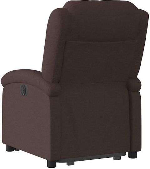 Relax Armchair with Footstool Sc. Coffee 71x86.5x99.5cm