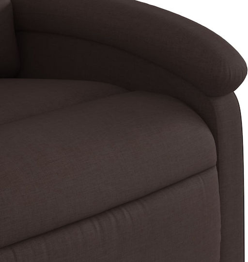 Relax Armchair with Footstool Sc. Coffee 71x86.5x99.5cm