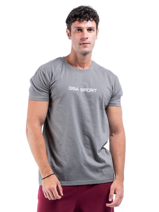 Athletic T-shirt Charcoal Mel. Anthracite