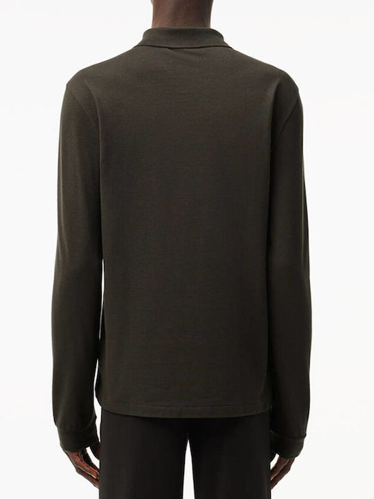 Polo Long Sleeve Blouse Khaki