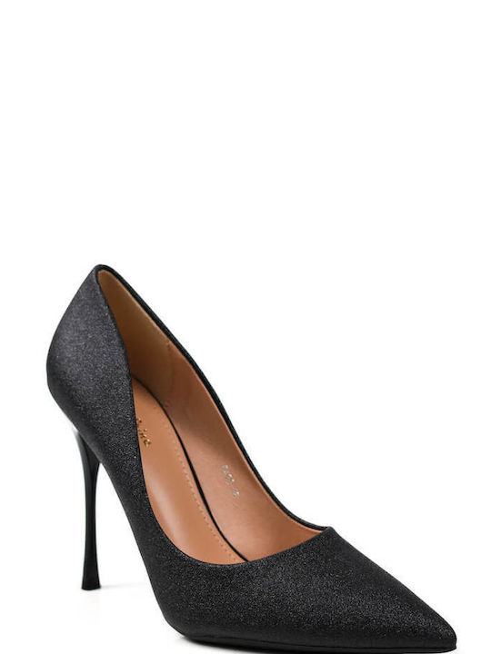 Ligglo Pointed Toe Black Heels