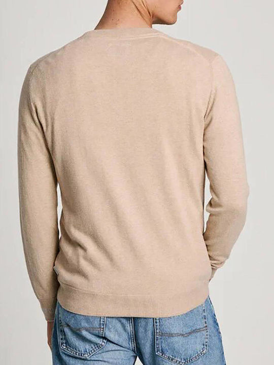 Andre Long Sleeve Sweater Biege