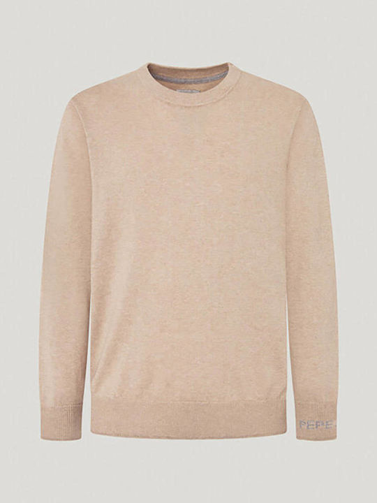 Andre Long Sleeve Sweater Biege