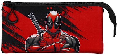 Marvel Deadpool Plus Bad Triple Pencil Case 8445118065053