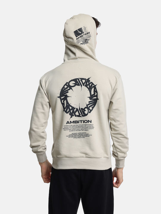 Paco & Co Sweatshirt with Hood Ivory Coast