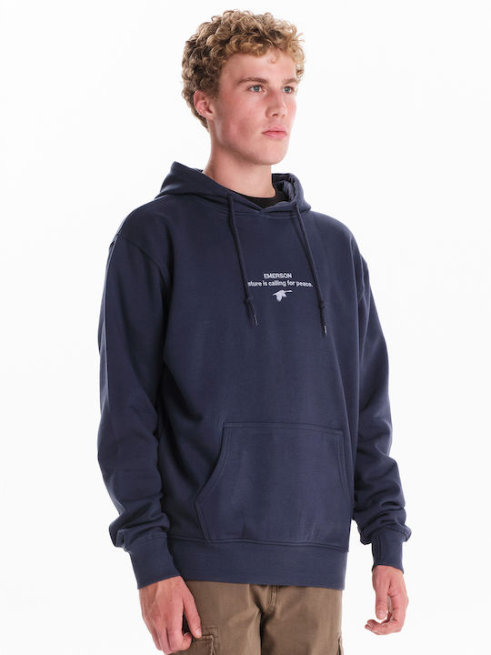 Emerson Men's Sweatshirt with Hood Gray