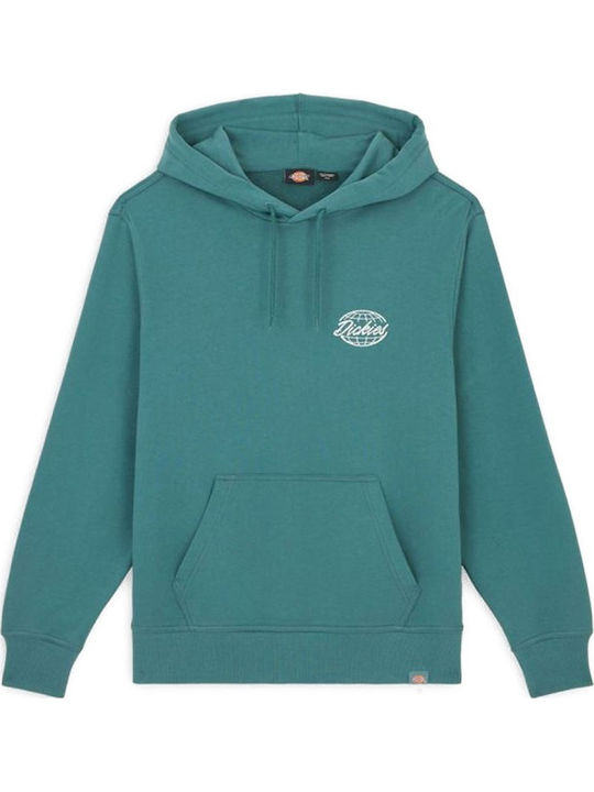 Globe Sweatshirt mit Kapuze Petrol (Item J062)