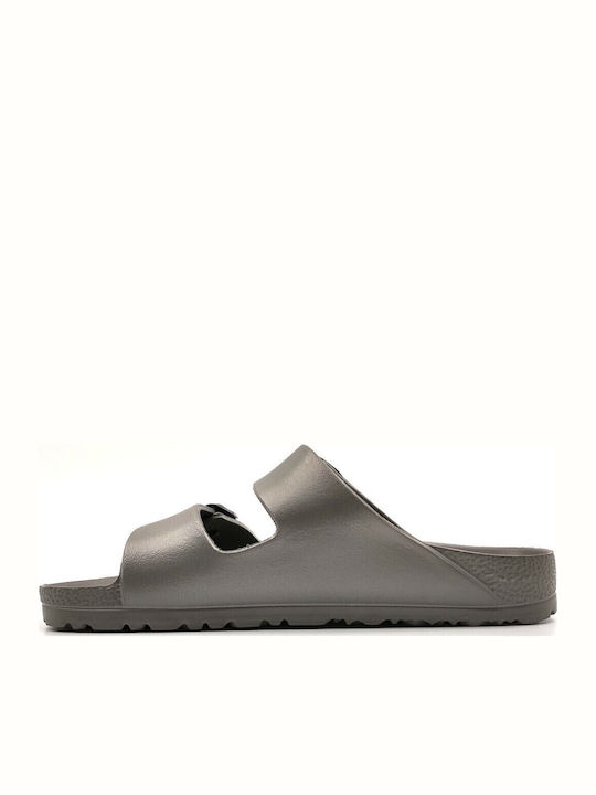 Women's Flat Sandals Anatomic in Gray Color