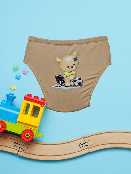Poopes Kids' Brief Beige Poopes Kids' Brief Beige