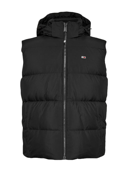Ärmellos Winter Jacke Puffer Black