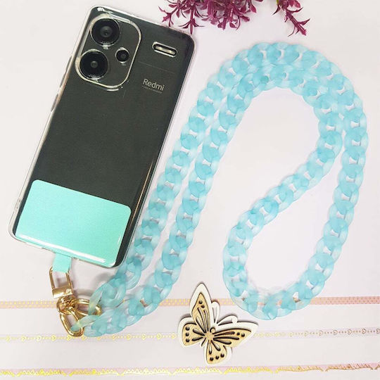 Sonique Neck Strap for Mobile Phones Light Blue 883A18