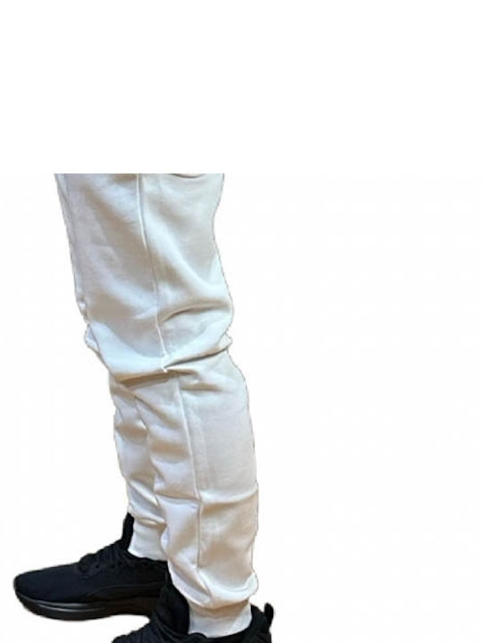 Target Pantaloni de trening Fleece - Polar white