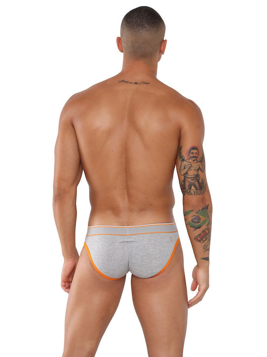 Marcuse Herren Slips Grey 1Packung