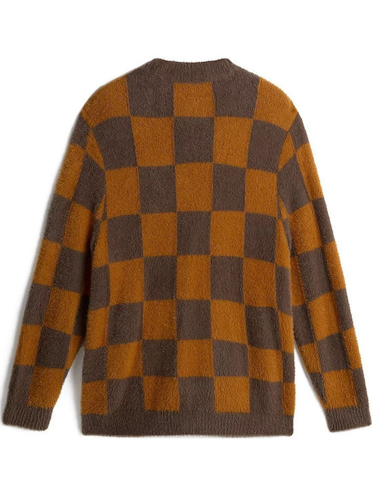 Men's Knitted Cardigan Brown