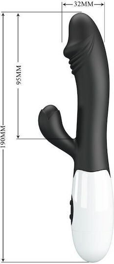 Pretty Love Snappy Δονητής G-Spot 19cm Μαύρος