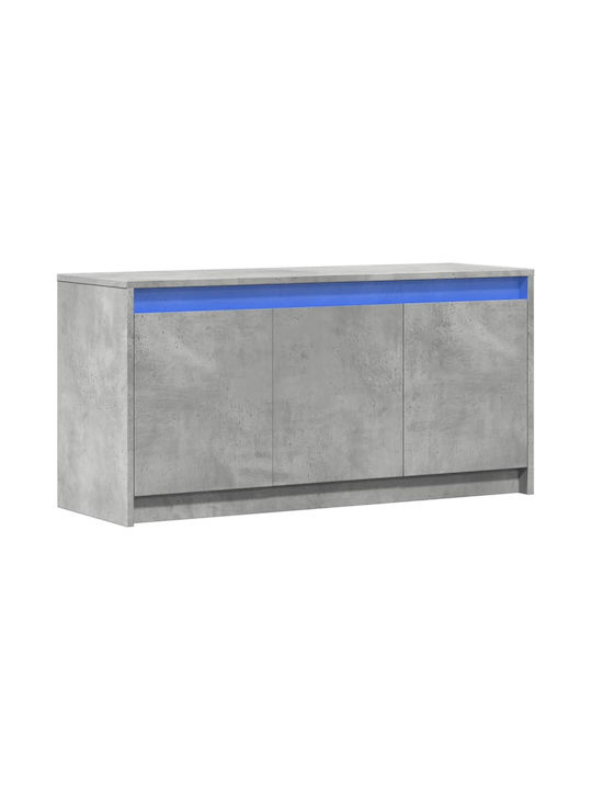 Έπιπλο Τηλεόρασης Γκρι Μ100xΠ34xΥ50cm
