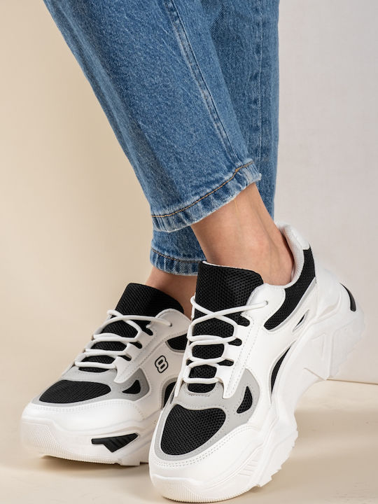 Plato Femei Chunky Sneakers Bej