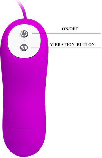 Pretty Love Eunice Vibrator Egg with Remote Control 6cm