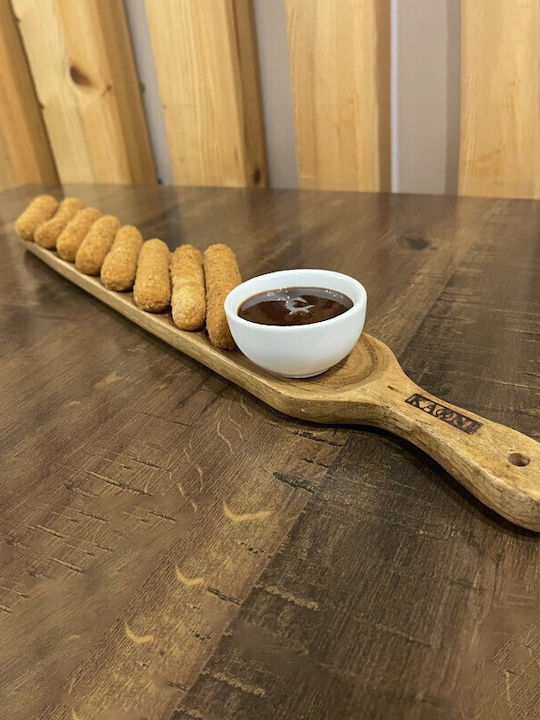 Nakaro Wood Πλατώ Σερβιρίσματος Ξύλινο 50x7x2εκ.