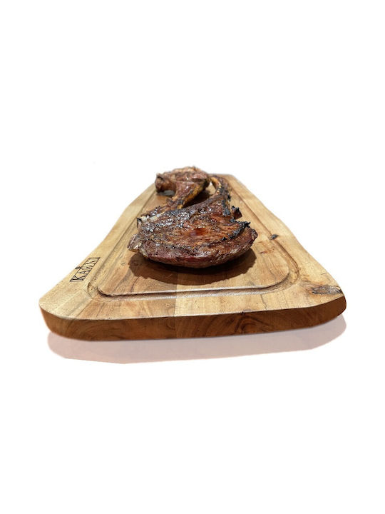 Nakaro Wood Πλατώ Σερβιρίσματος Ξύλινο 75x30x5εκ.