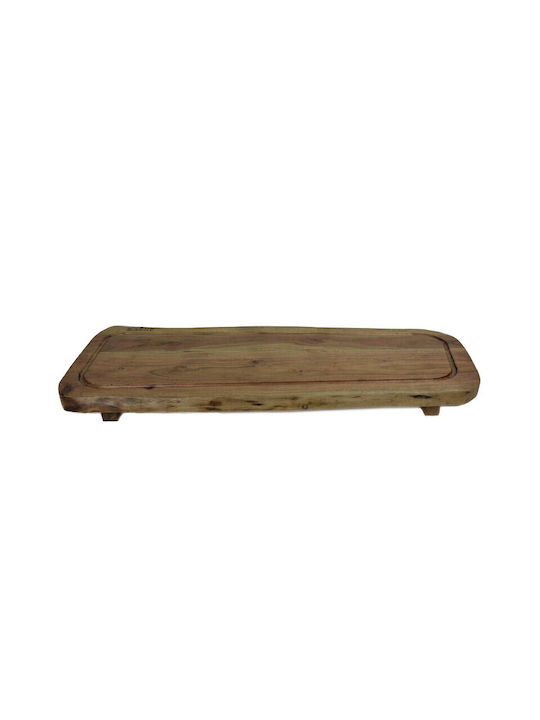 Nakaro Wood Πλατώ Σερβιρίσματος Ξύλινο 75x30x5εκ.