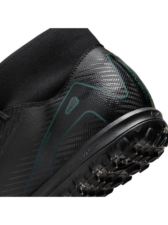 Nike Mercurial Superfly 10 Academy Football Shoes with Molded Cleats Black