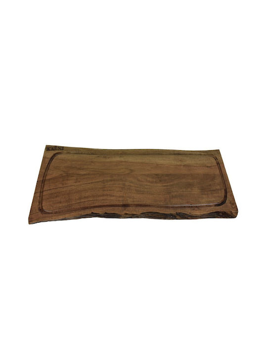 Nakaro Wood Сервираща платка Дърво 60x25x5бр 1бр Nakaro Wood Сервираща платка Дърво 60x25x5бр 1бр