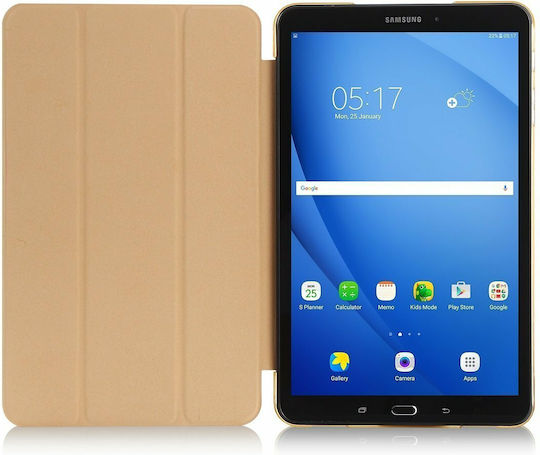 Oem 10.1 Inch Flip Book Leather Stand Case Samsung Galaxy Tab A 2016 T580 T585 Gold