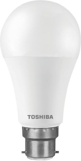 Toshiba Λάμπα LED για Ντουί B22 και Σχήμα A60 Ψυχρό Λευκό