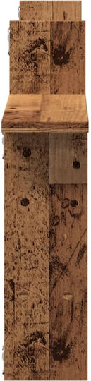 Ράφια Καφέ (2τμχ) 50x12x50εκ.