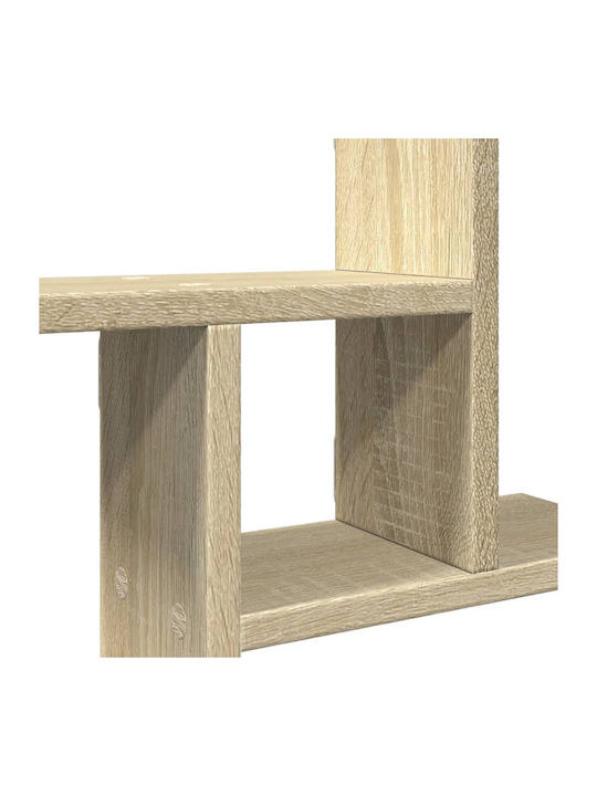 Wandregale Sonoma Eiche (2 Stück) 50x12x50 cm