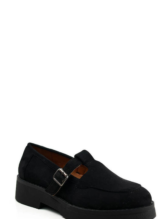 Ligglo Damen Loafers in Schwarz Farbe