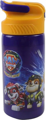 Gim Stainless Steel Water Bottle 500ml Paw Patrol Mighty Movie 555-23245