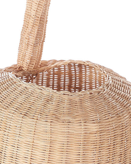 Beliani Kids Storage Basket Made of Straw