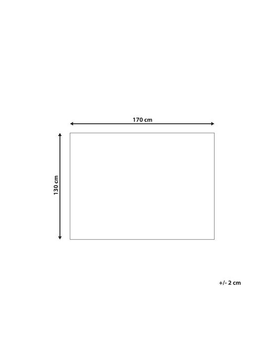 Beliani Pătură Gri 130x170 cm