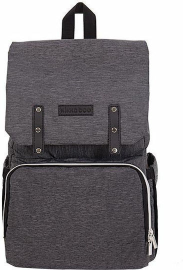 Kikka Boo Τσάντα-Αλλαξιέρα Πλάτης Caira Dark Grey Best4Baby 57εκ.