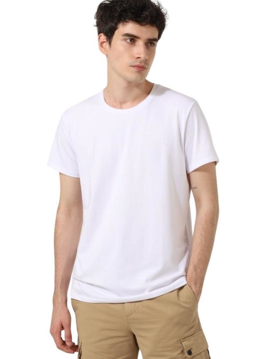 Bare Bone Men's Short Sleeve T-shirt White