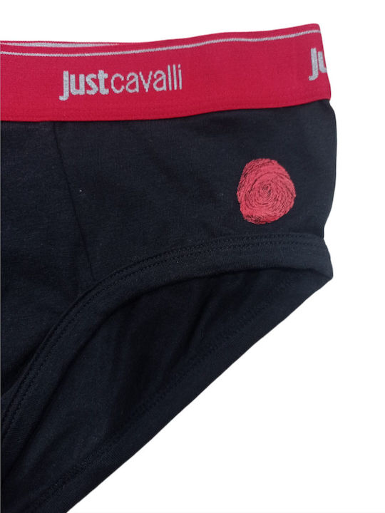 Just Cavalli Herren Slips Black 1Packung