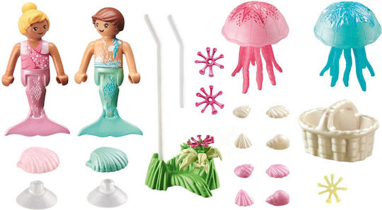 Playmobil Princess Magic Small Mermaids and Jellyfish for 4-10 years old