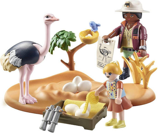 Playmobil Wiltopia Грижа за щрауса за 4-10 години